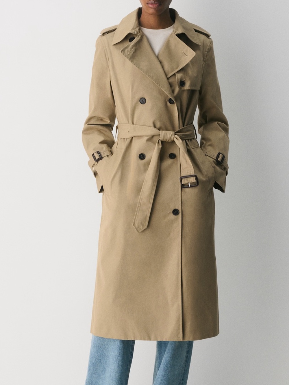 Aritzia the finch Trench Coat size XXS - Picture 5 of 11